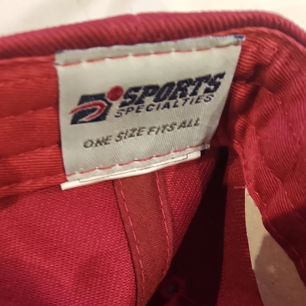 Sports Specialties by Nike Vintage Red and White SF 49ers Hat